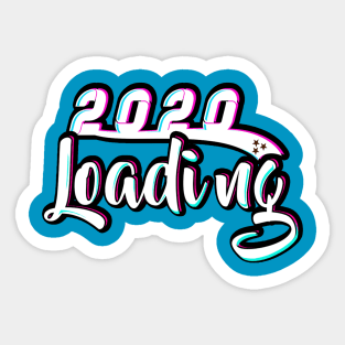 2020 loading Sticker